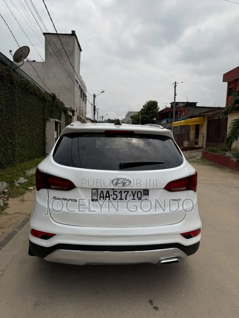 Hyundai Santa Fe 2018 Blanc