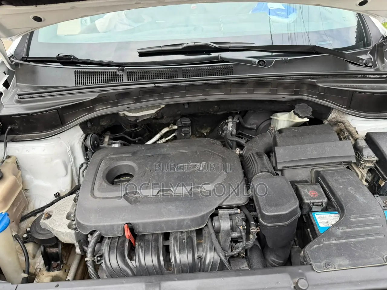 Hyundai Santa Fe 2018 Blanc