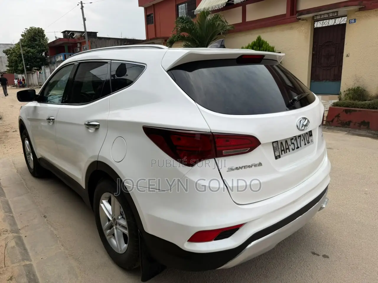 Hyundai Santa Fe 2018 Blanc