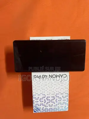 Tecno Camon 40 256 GB Noir