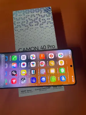 Tecno Camon 40 256 GB Noir