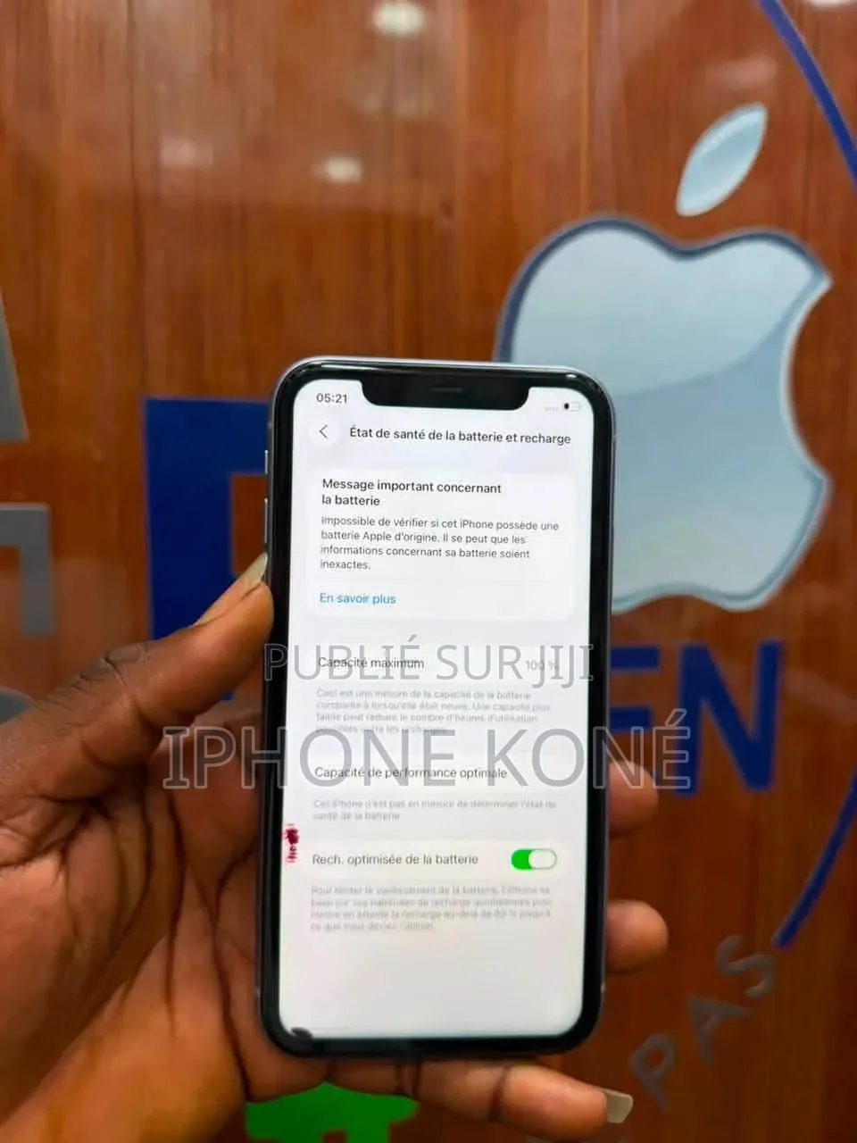 Nouveau Apple iPhone 11 64 GB Argenté