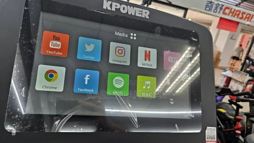 Tapis De Course Professionnel KPOWER – Grand Écran Tactile Android