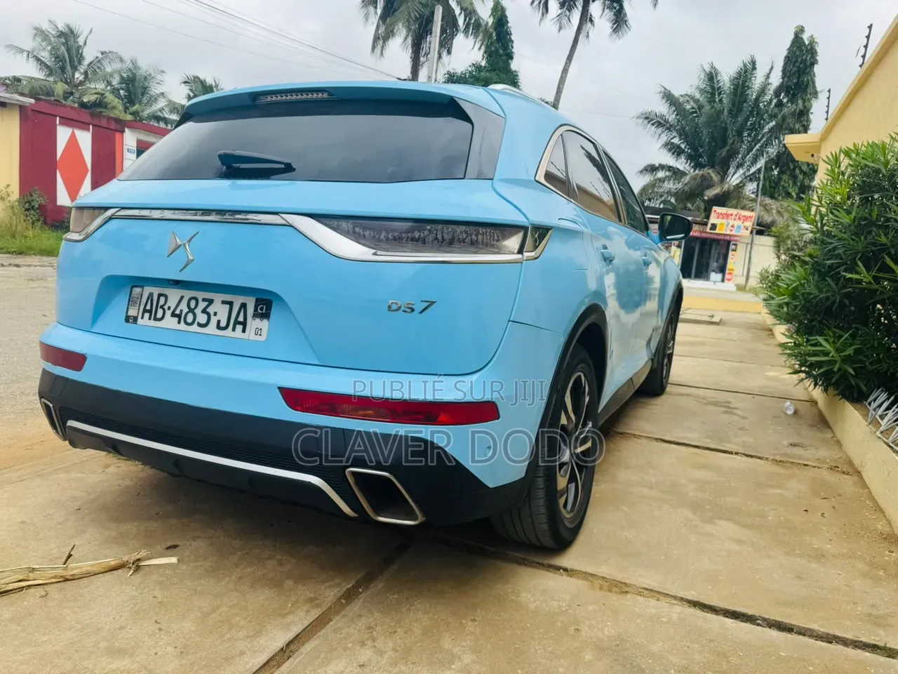 Citroen DS 7 Crossback 2018 Bleu