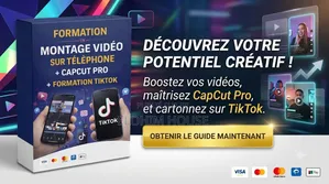 Formation Montage Vidéo Sur Téléphone + Capcut Pro + Formation Tiktok