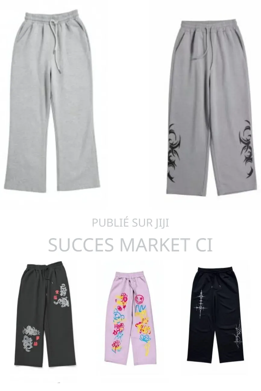 Pantalon Streetwear Oversize – Style Urbain