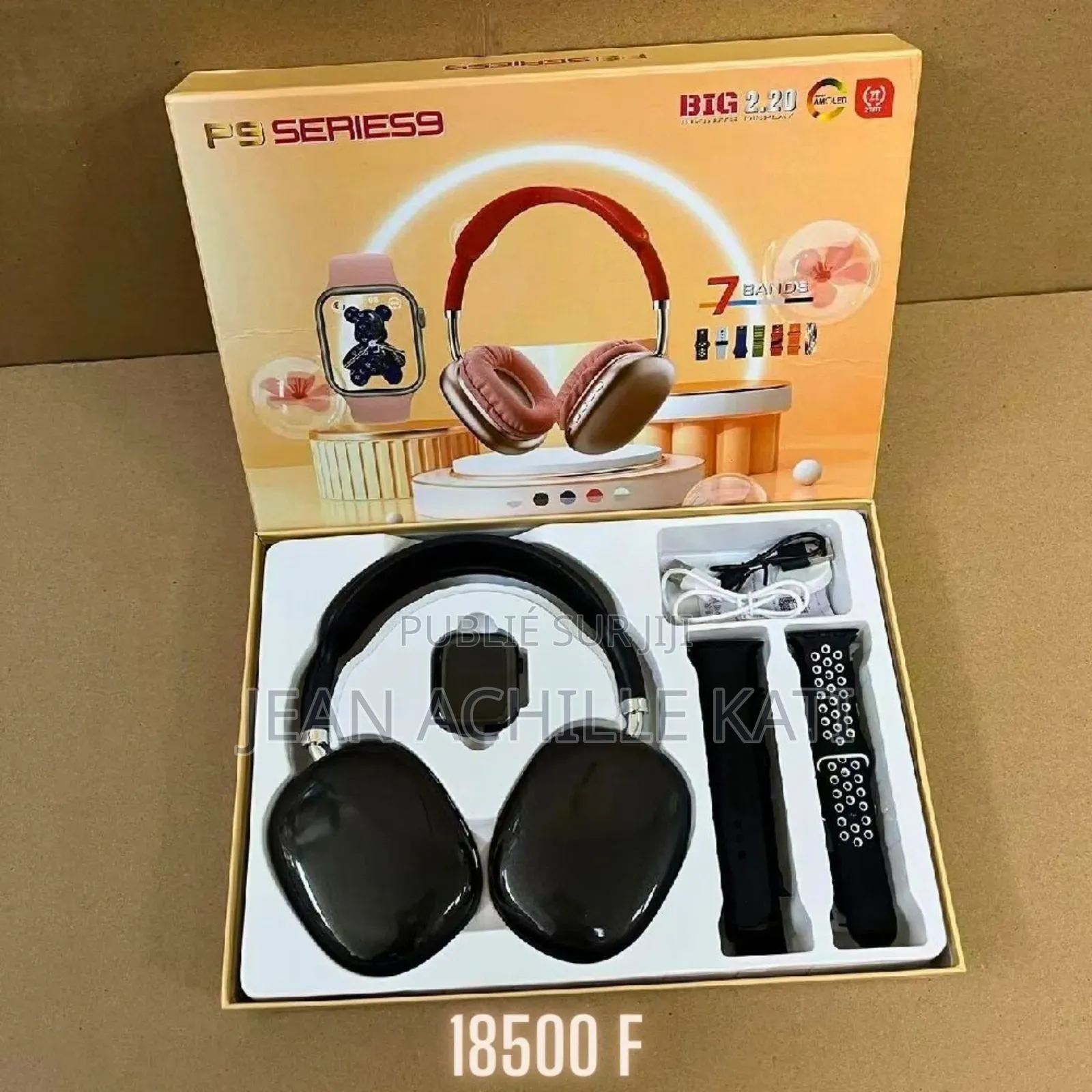 Complet Casque Montre Intelligente