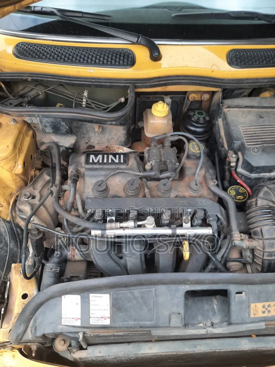 Mini Cooper 2008 Jaune