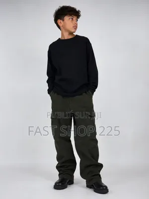 Pantalon Cargo Vert