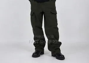 Pantalon Cargo Vert