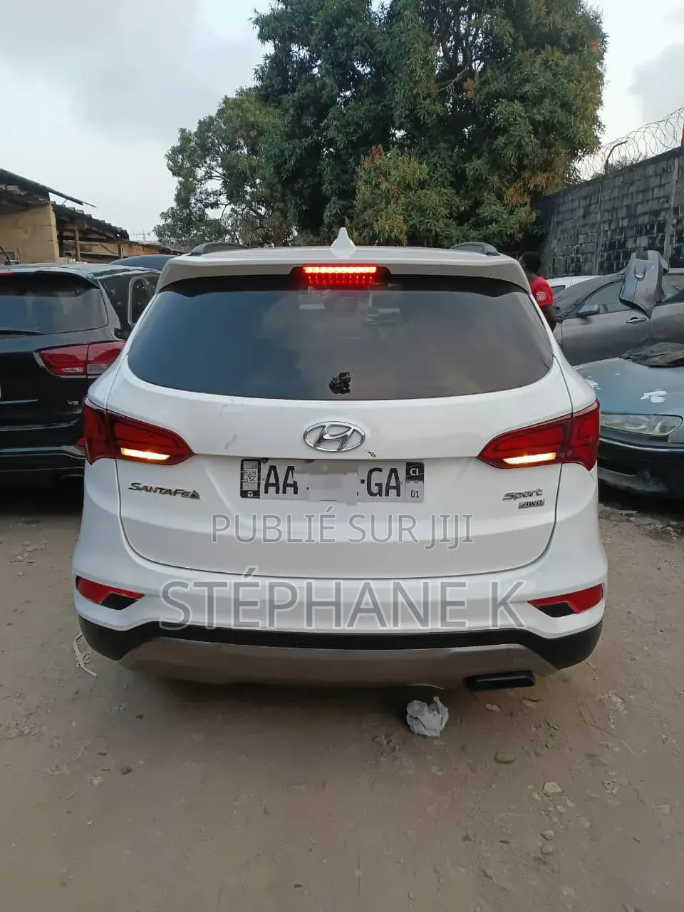 Hyundai Santa Fe 2018 Blanc