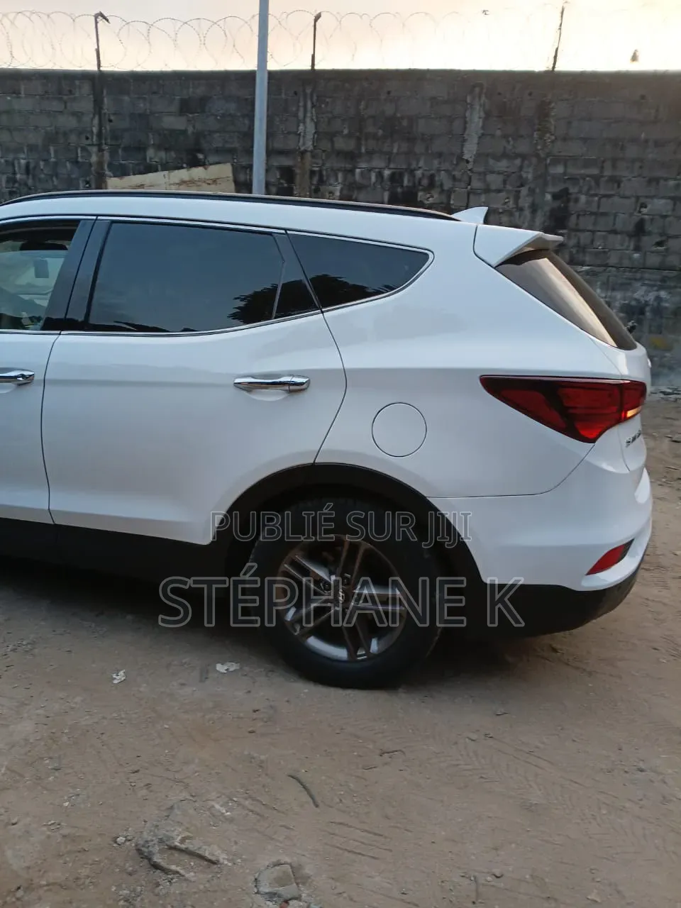 Hyundai Santa Fe 2018 Blanc
