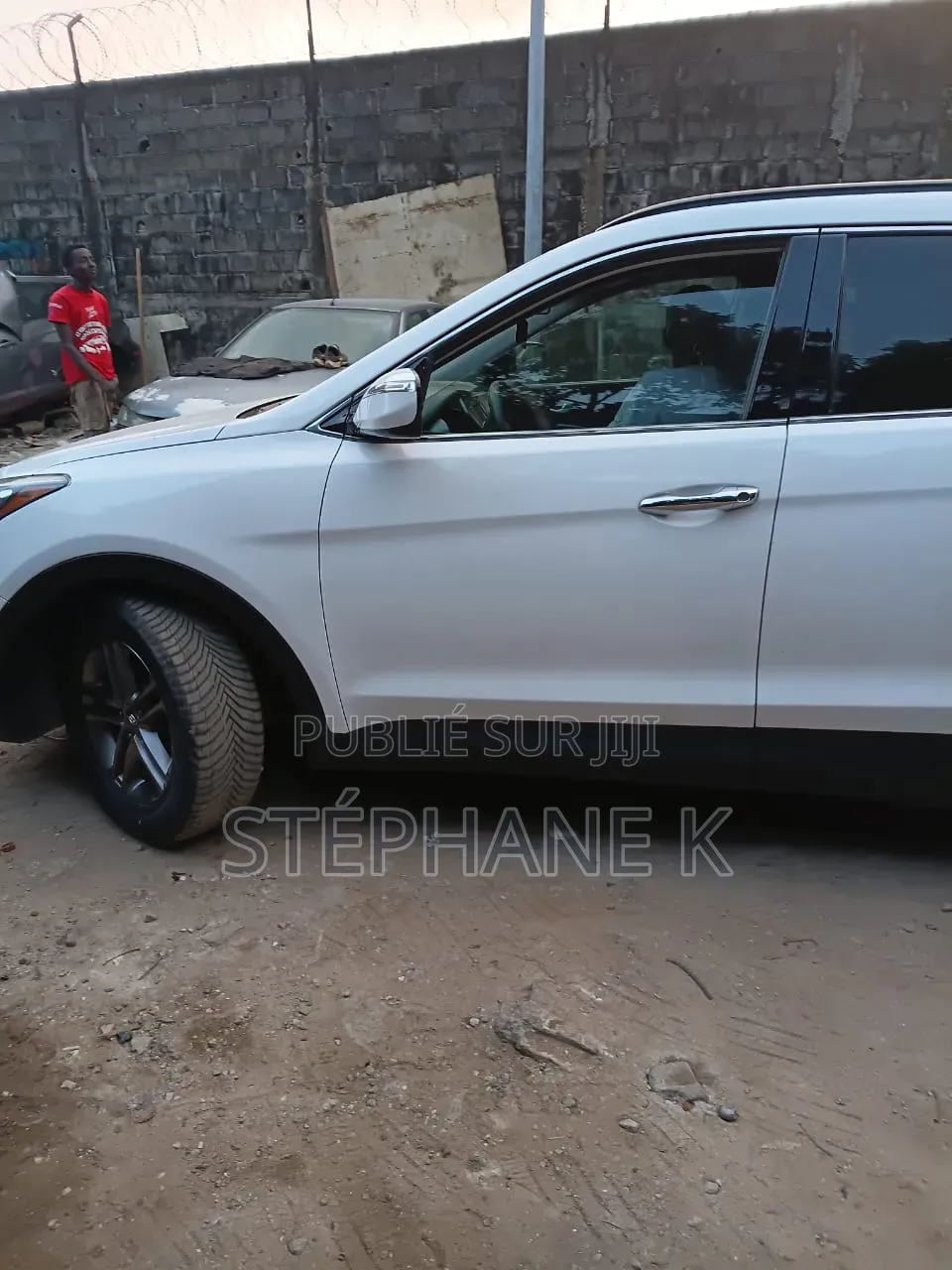 Hyundai Santa Fe 2018 Blanc