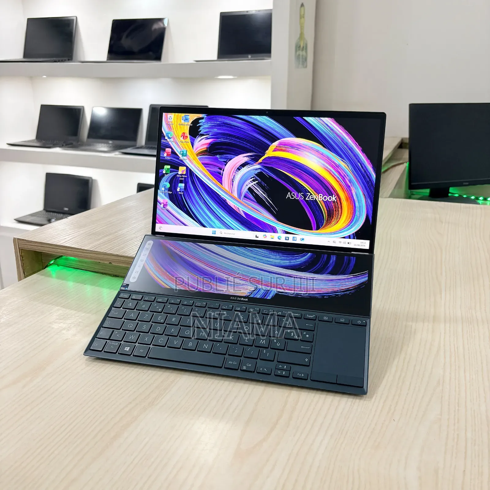 Nouveau Asus Zenbook Duo 16GB Intel Core i5 SSD 512GB