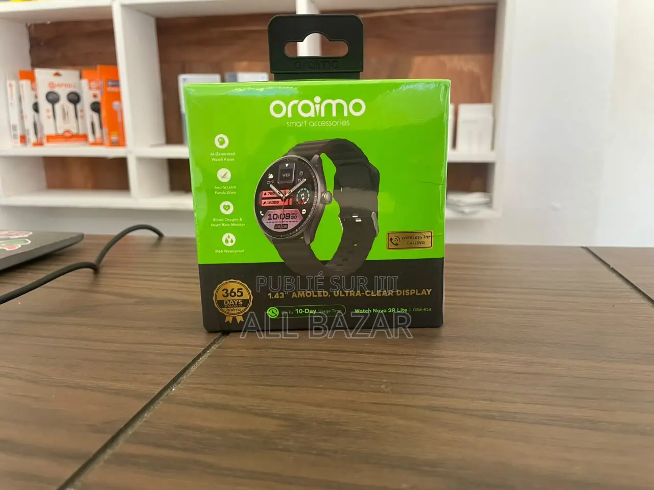 Oraimo Watch Nova R2 Lite Montre Connectee Amoled 1,43 Appel Bluetooth