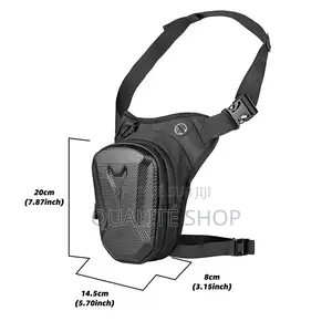 Sacoche De Cuisse Rigide Et Étanche Pour Moto Pratique Et Style Motard