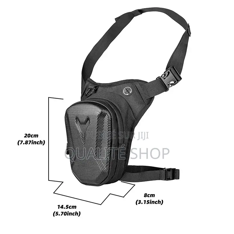 Sacoche De Cuisse Rigide Et Étanche Pour Moto Pratique Et Style Motard