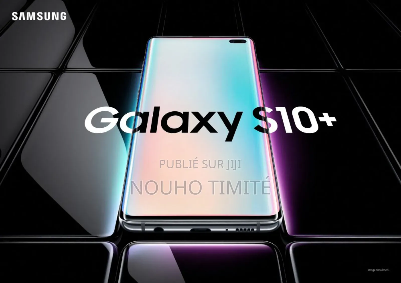 New Samsung Galaxy S10 Plus 128 GB Noir