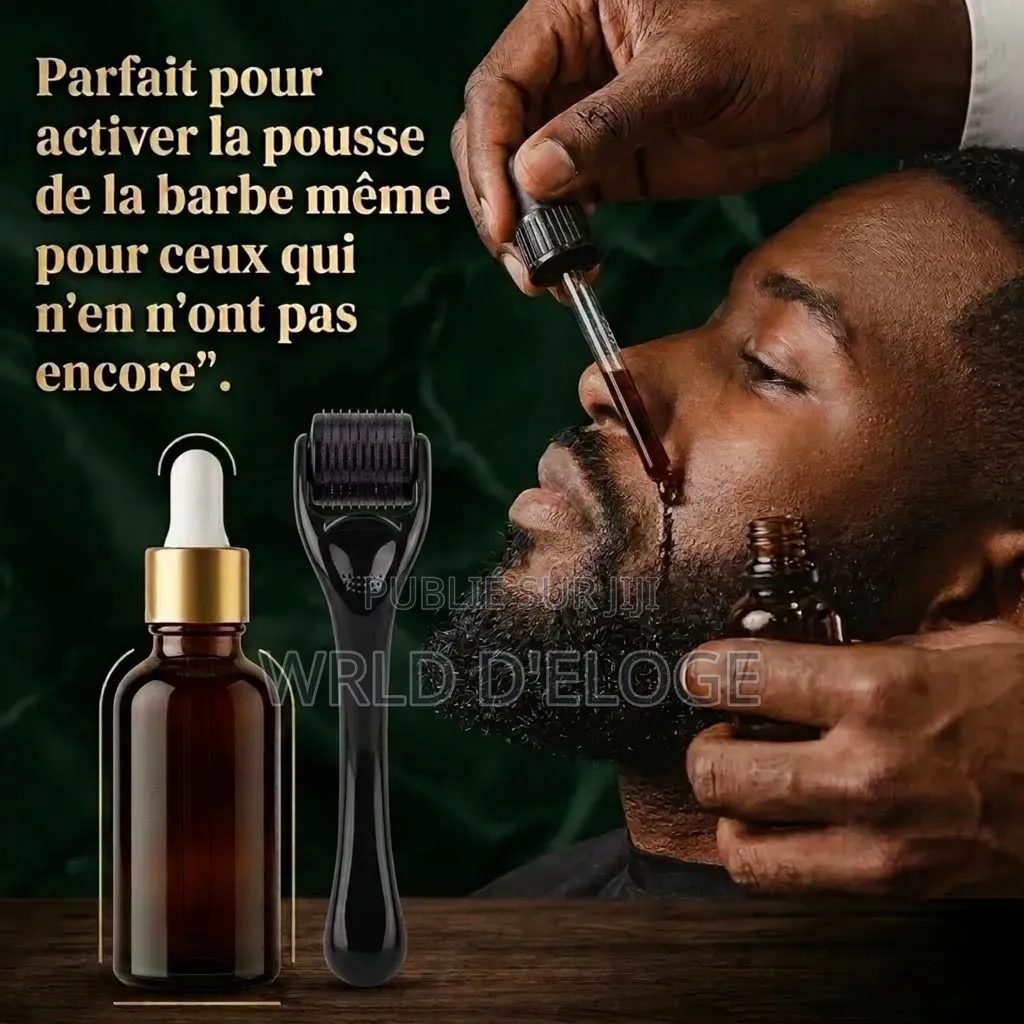 Huile De Romarin Activateur De Barbe Homme