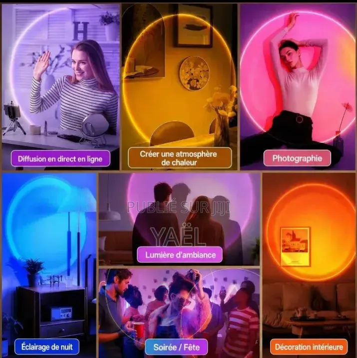 Lampe Led Avec Effet Impactant Bureau Et Déco Maison