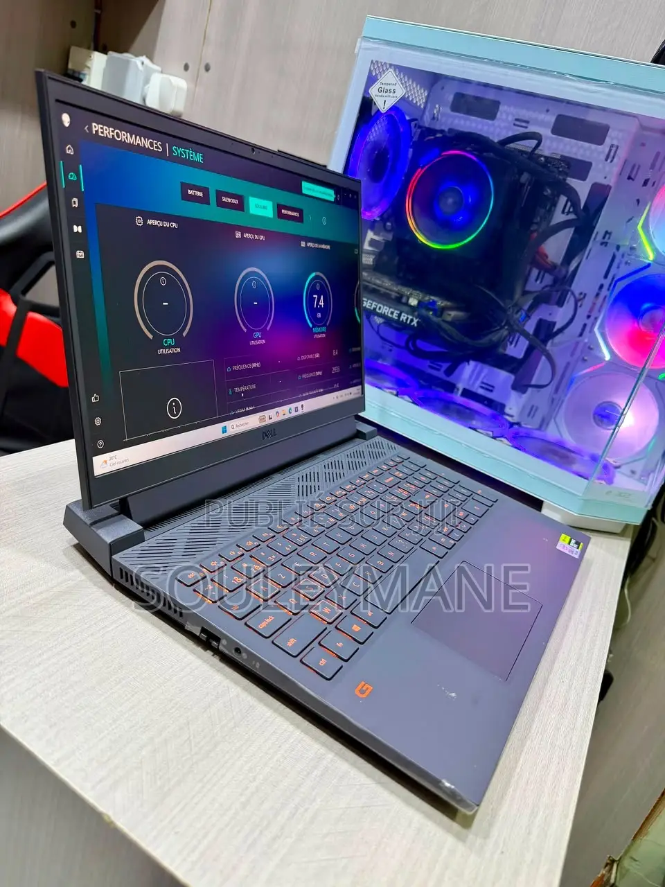 Nouveau Ordinateur portable Dell G15 5511 16GB Intel Core i5 SSD 512GB