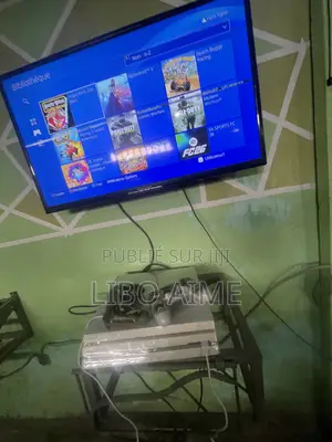 Ps4 Pro Blanche Craquer 25 Jeux Deux Manette