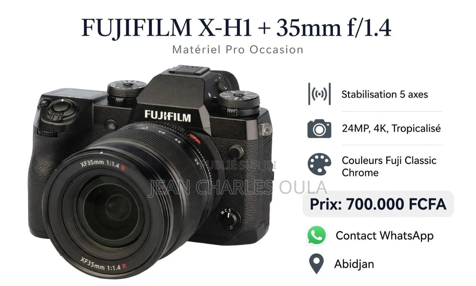 Fujifilm X-H1 Fujinon XF 35mm