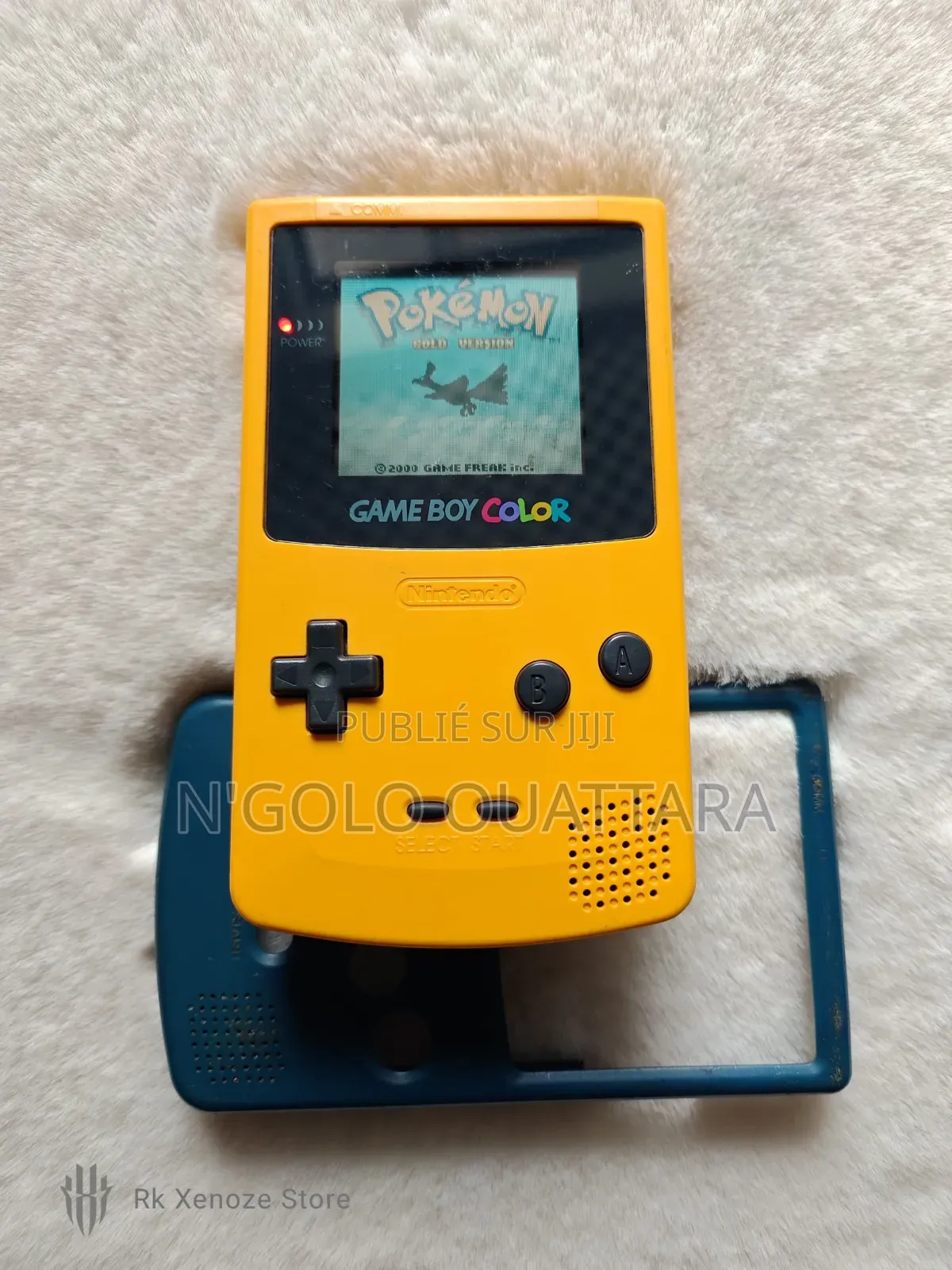 Nintendo GameBoy Color Jaune + Jeux