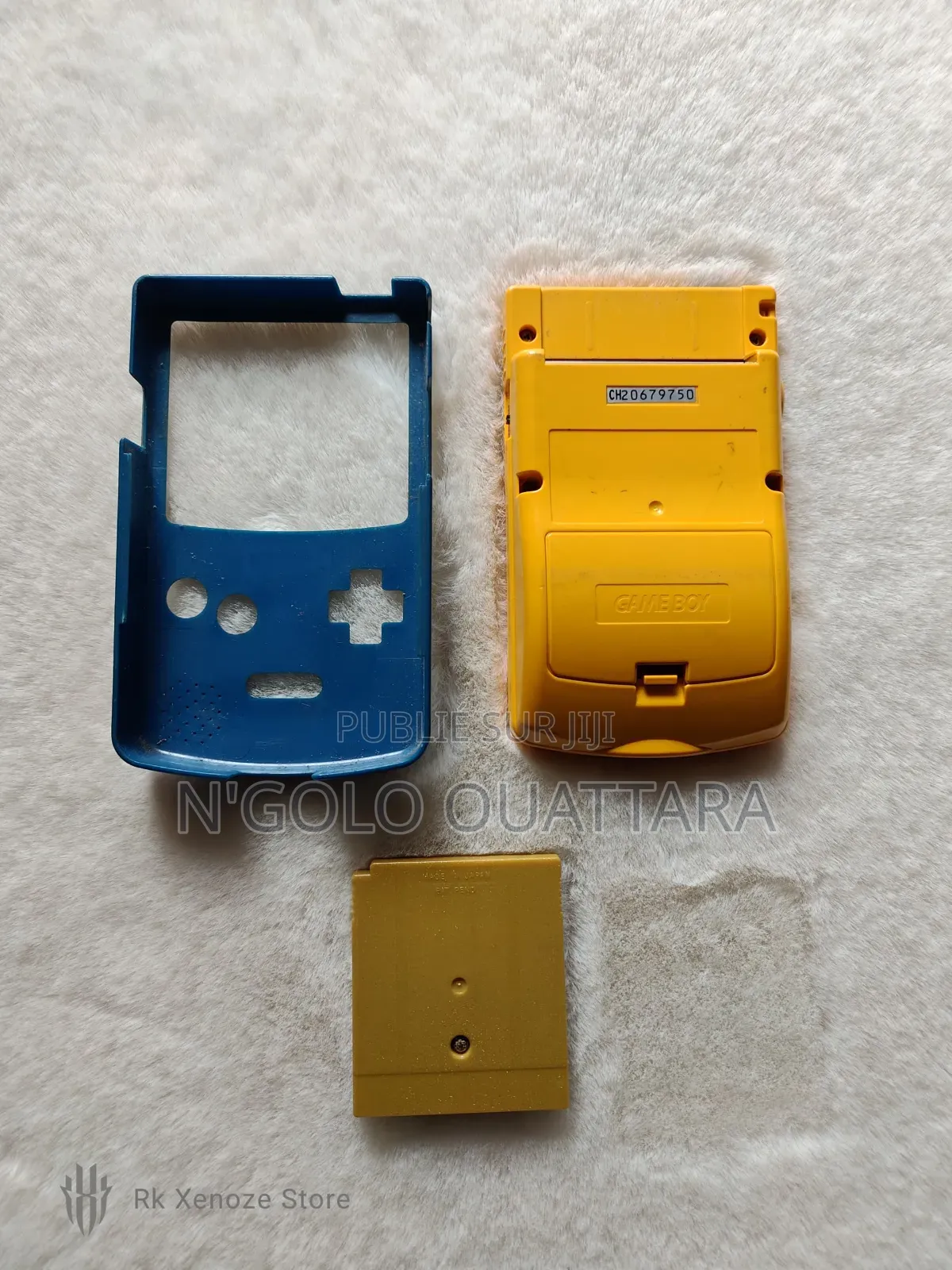 Nintendo GameBoy Color Jaune + Jeux