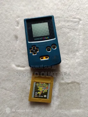 Nintendo GameBoy Color Jaune + Jeux