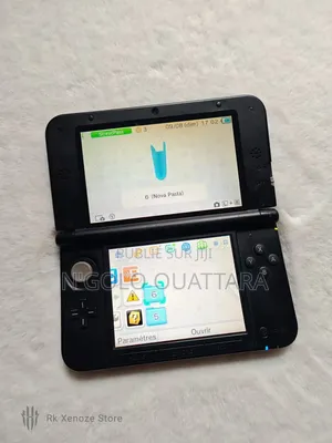 Nintendo 3ds XL Bleu Cracker + Jeux