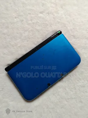 Nintendo 3ds XL Bleu Cracker + Jeux