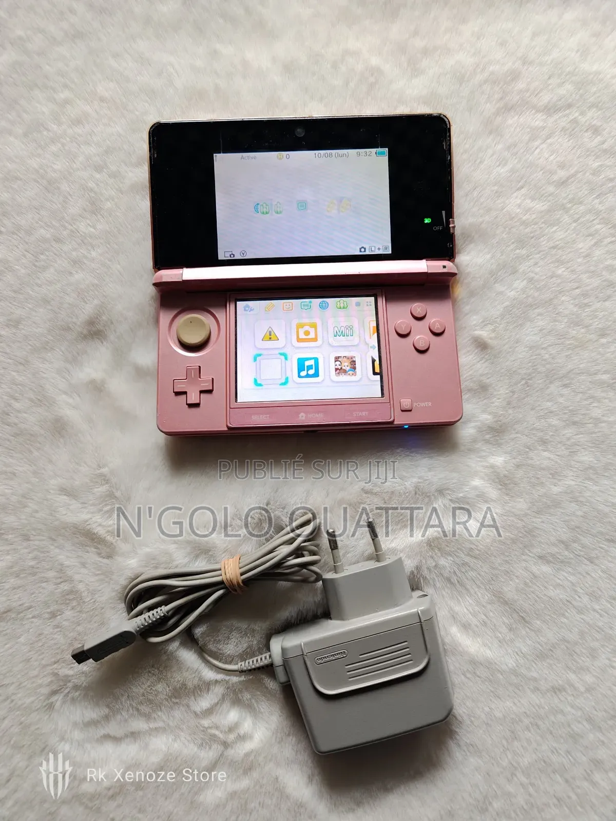 Nintendo 3ds Rose Cracker + Jeux
