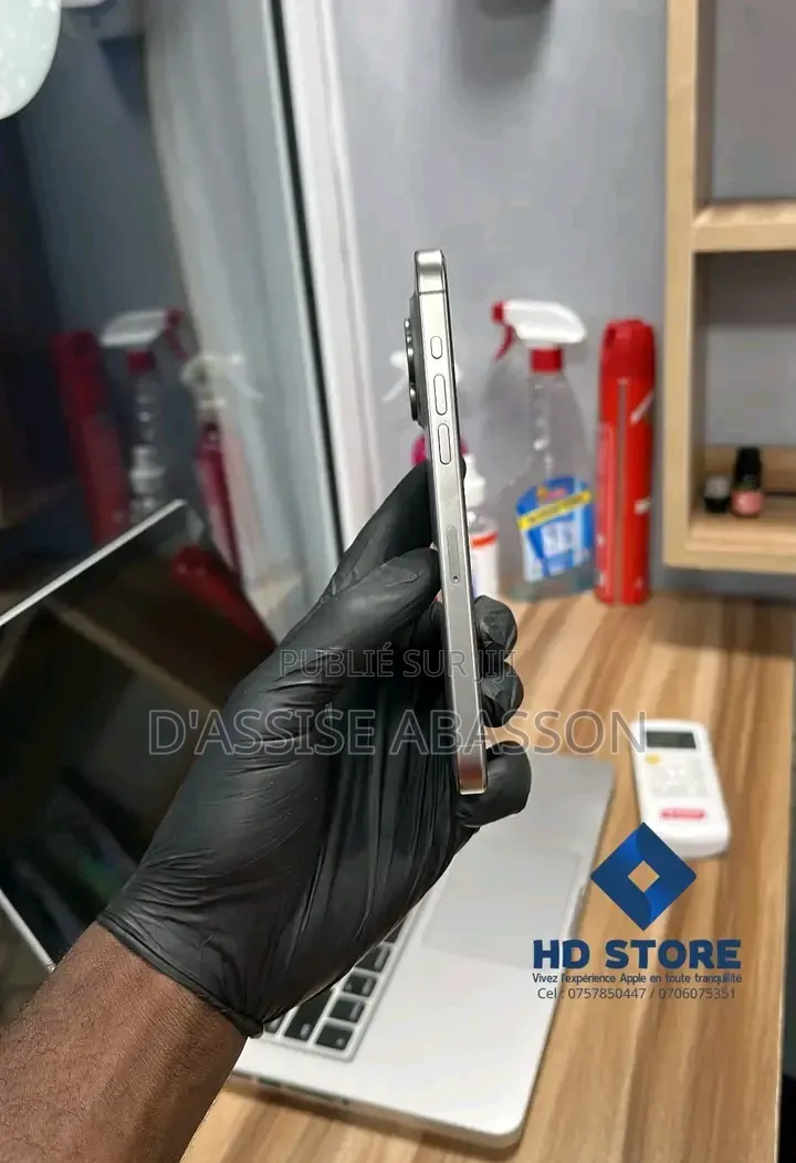 Nouveau Apple iPhone 15 Pro Max 256 GB Argenté