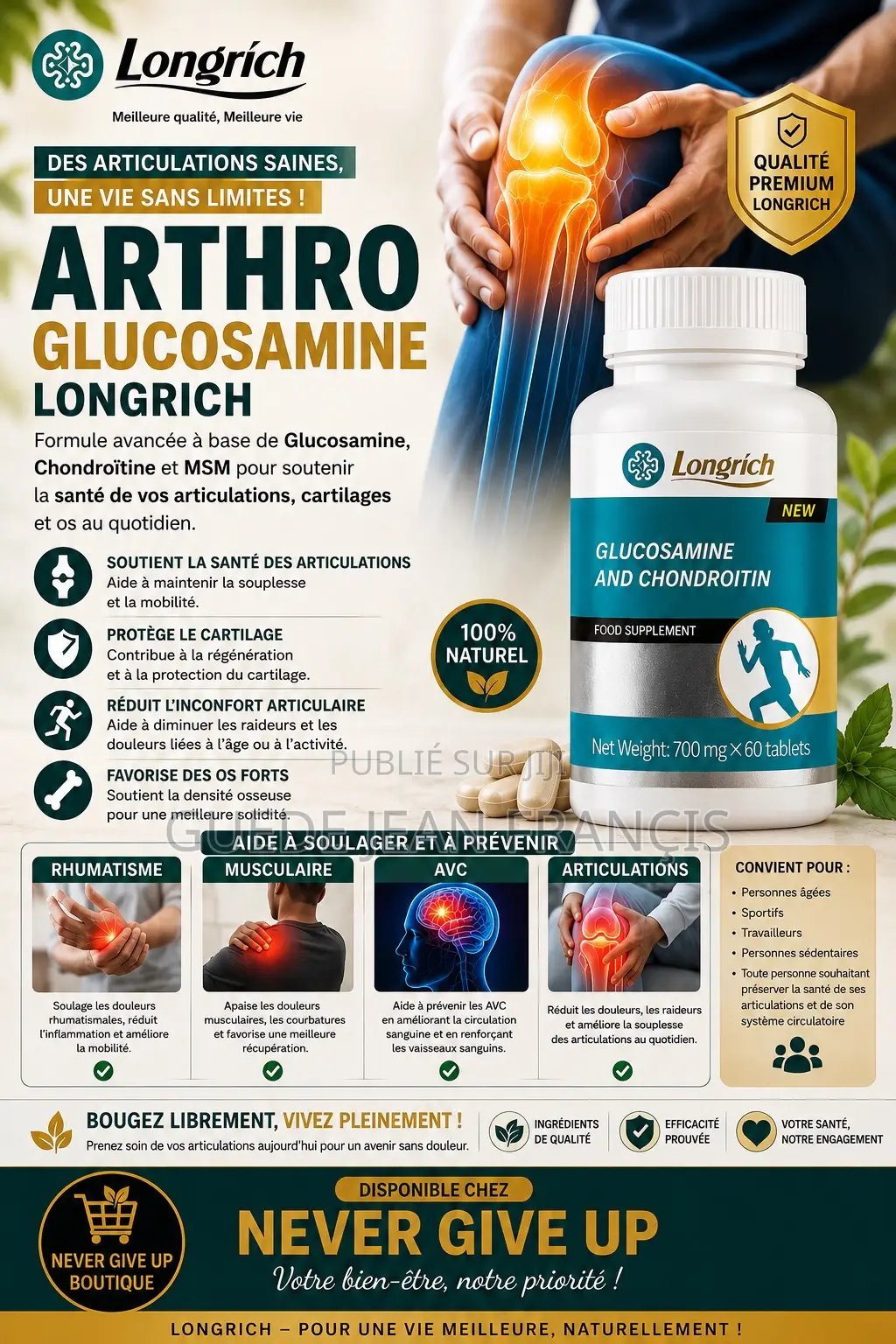 Longrich-Arthro Glucosamine