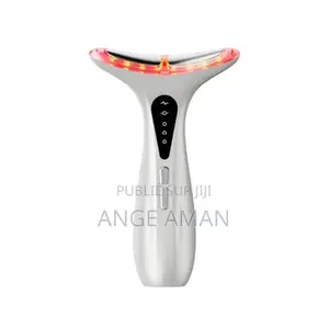 Appareil De Massage Facial LED 5-en-1 Rechargeable – Soin Et Beauté