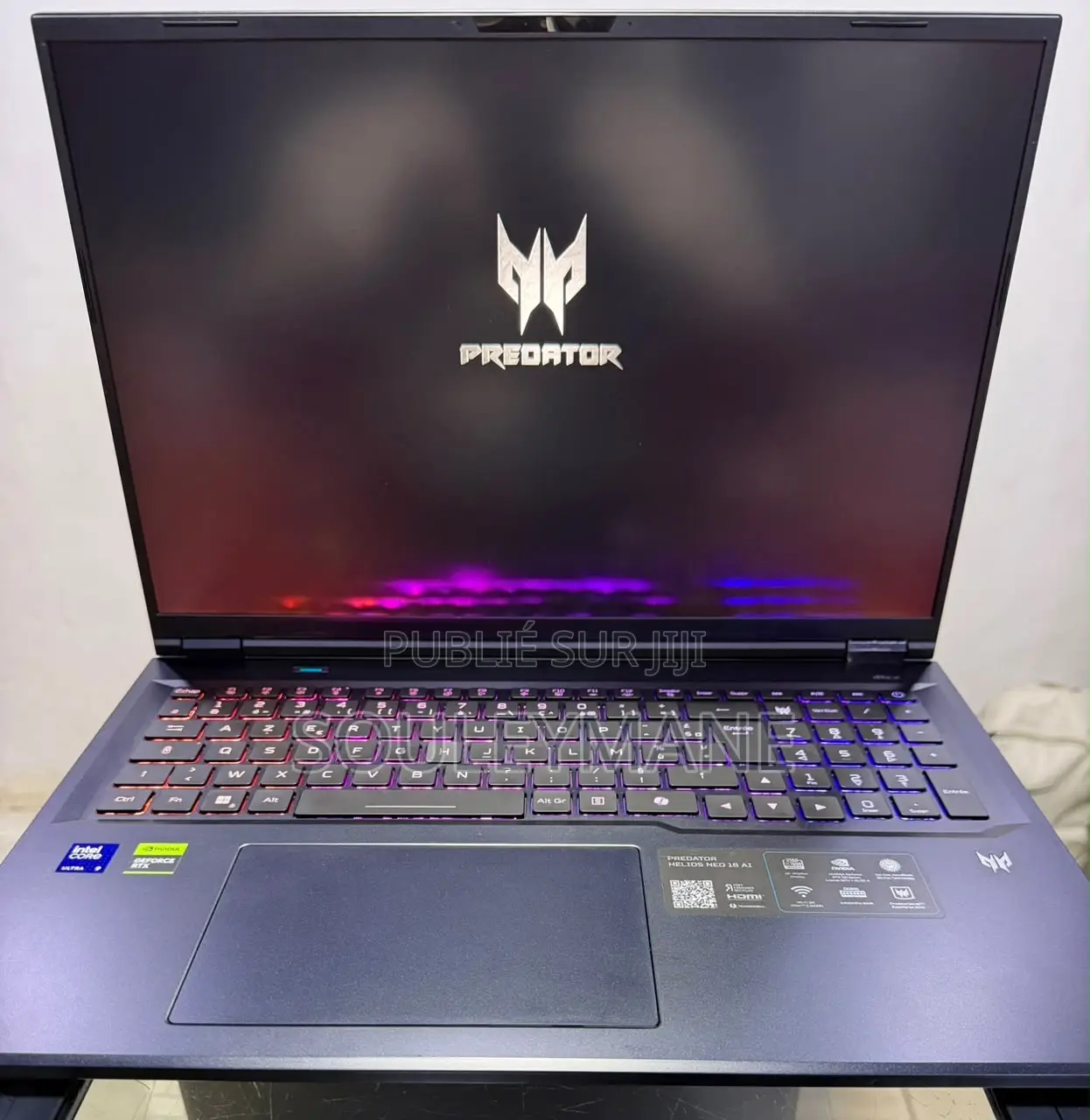 Nouveau Acer Predator Helios 18 PH18-71 32GB Intel Core Ultra 9 SSD 1T