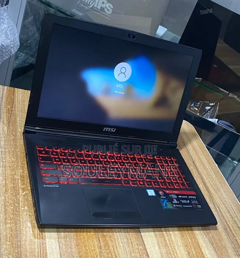 Ordinateur portable MSI GL62M 7RDX 16GB Intel Core i7 HDD+SSD 1.5T