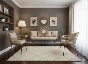 Ensemble De Salon Canapé Maresias Beige Original