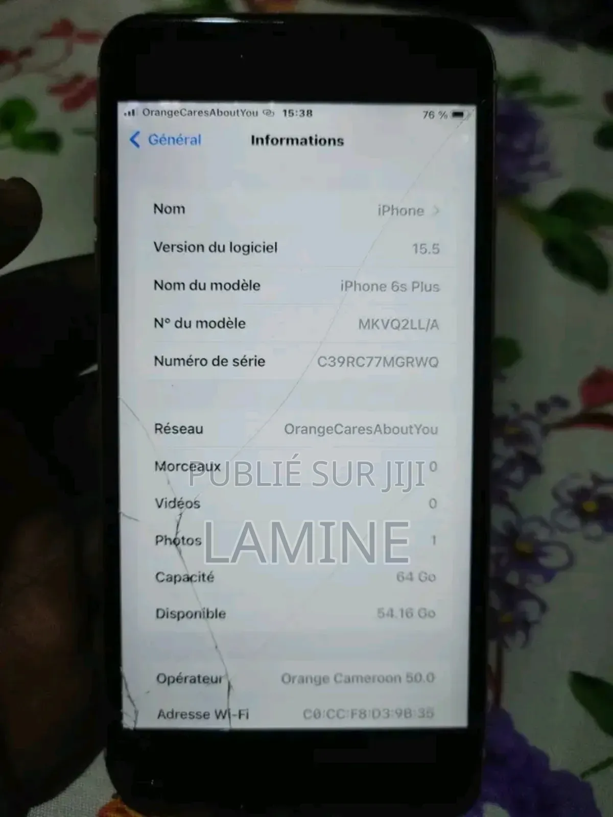 Nouveau Apple iPhone 6 Plus 16 GB Blanc