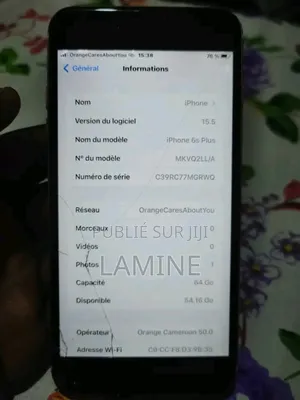 Nouveau Apple iPhone 6 Plus 16 GB Blanc