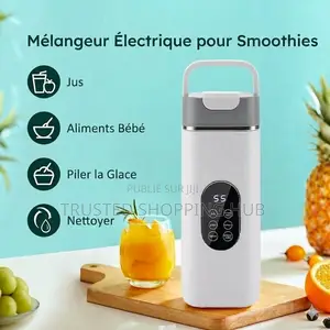Mixeur Portable USB Avec Affichage Numérique