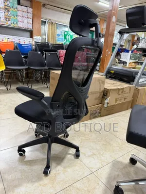 Fauteuil Agent Très Solide Et Élégant Avec Accoudoirs Et Appui-Tête