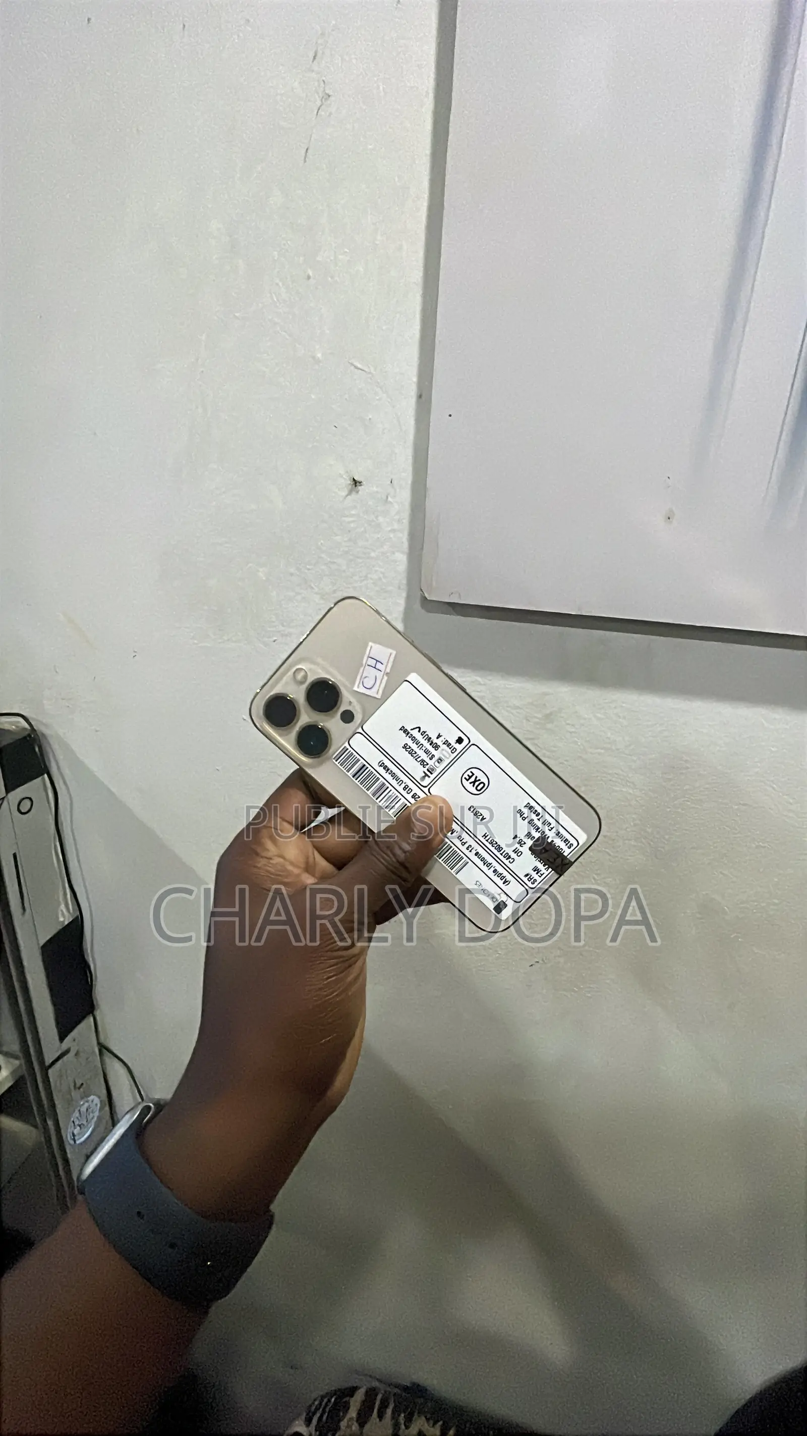 Apple iPhone 13 Pro 128 GB Doré