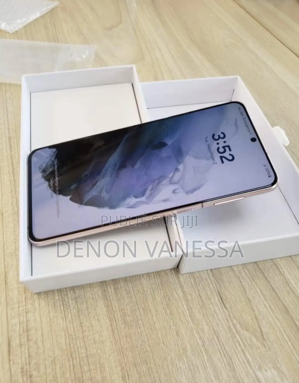 Nouveau Samsung Galaxy S21 5G 256 GB Noir
