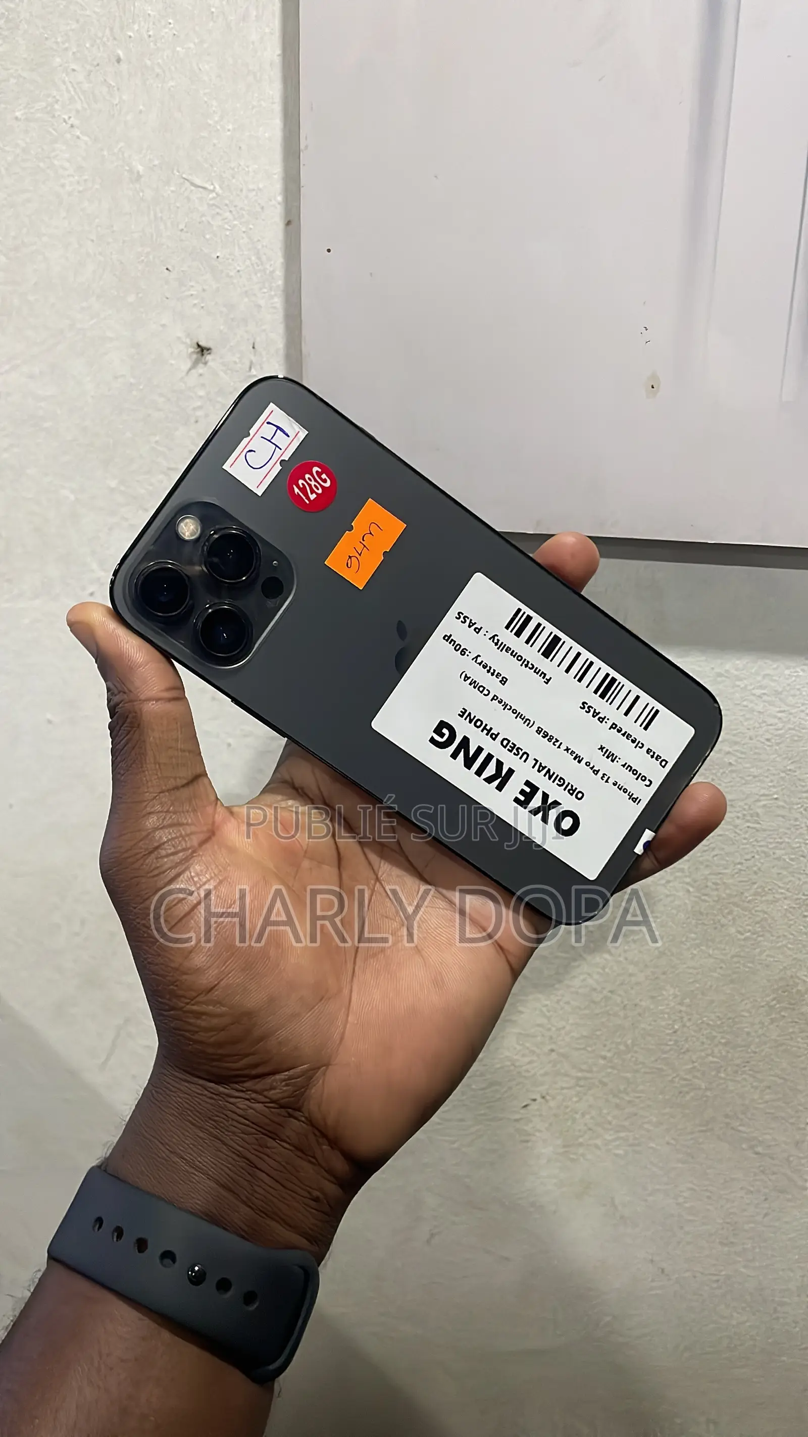Apple iPhone 13 Pro Max 128 GB Noir