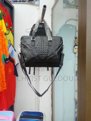 Sacbusiness Homme en Cuir Synthétique Effet Crocodile Avec Bandoulière