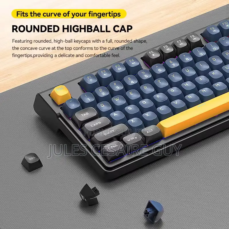 Pack Gaming Sans Fil TF300 - Clavier Lumineux Et Souris Ergonomique