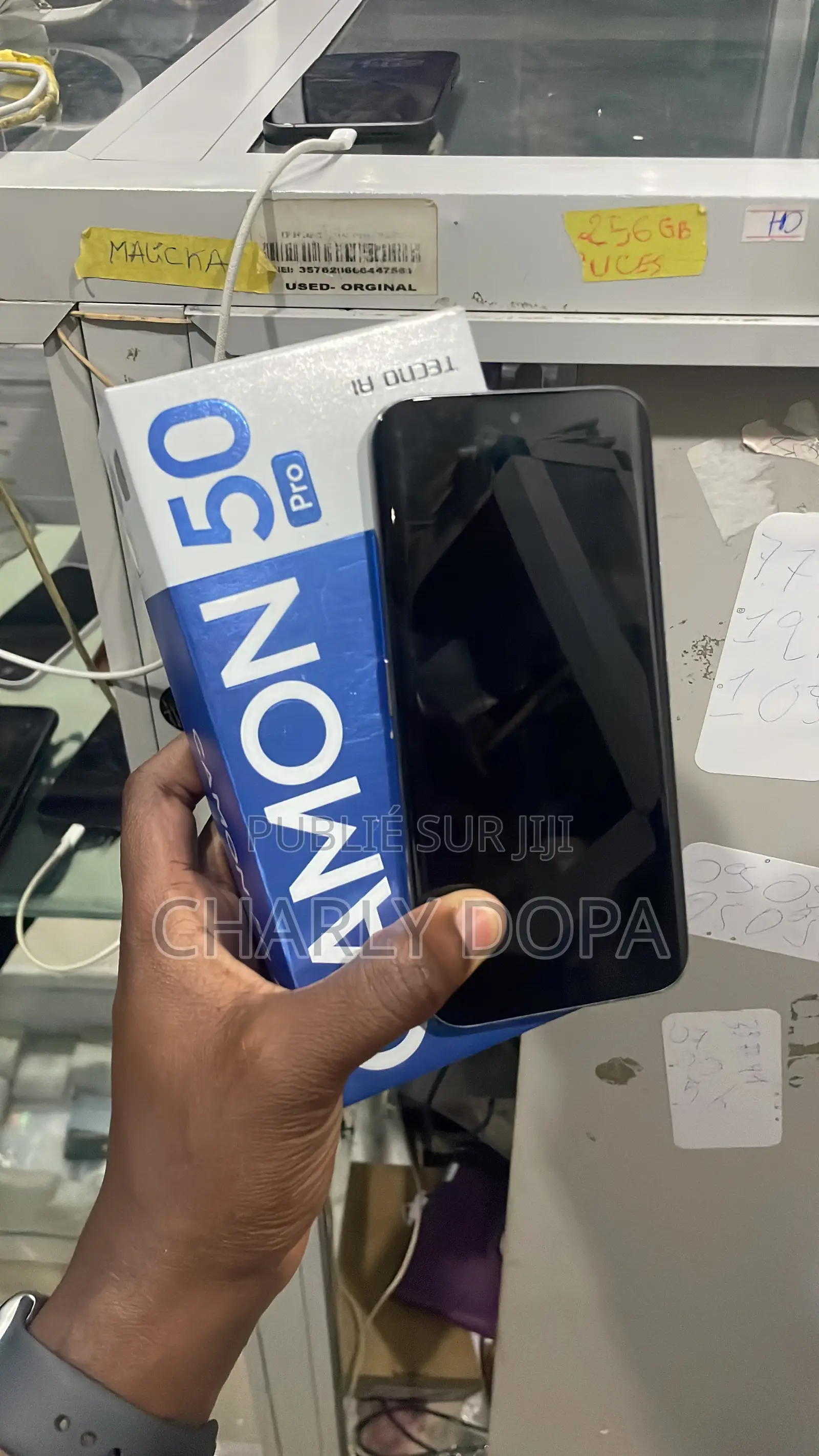 Tecno Camon 50 Pro 256 GB Argenté