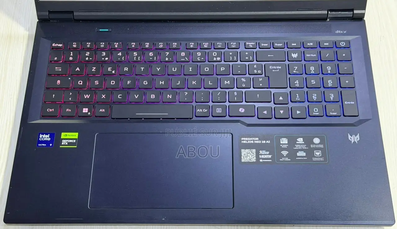 Nouveau Acer Predator Helios 18 32GB Intel Core Ultra 9 SSD 1T